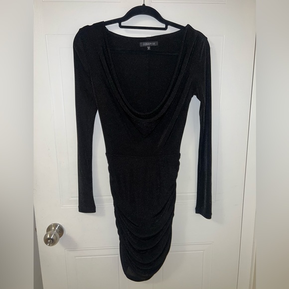 Cowl neck mini dress - Picture 7 of 11